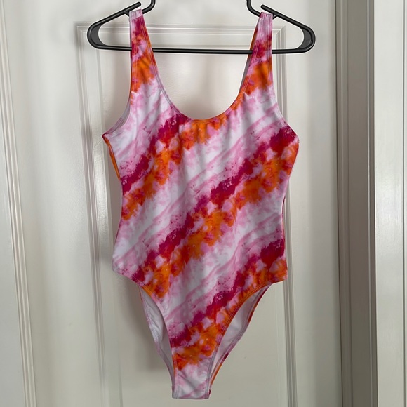 Tie Dye One Piece Bathing Suit - Picture 1 of 5